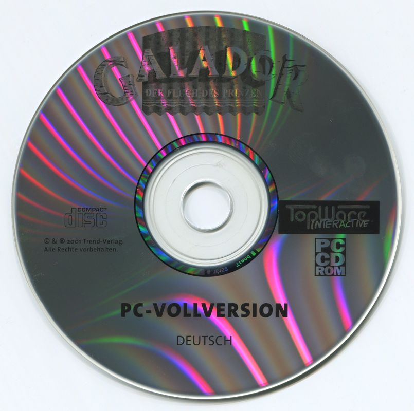 Media for Galador: The Prince and the Coward (Windows) (Trend Verlag 2001 Budget Re-release)