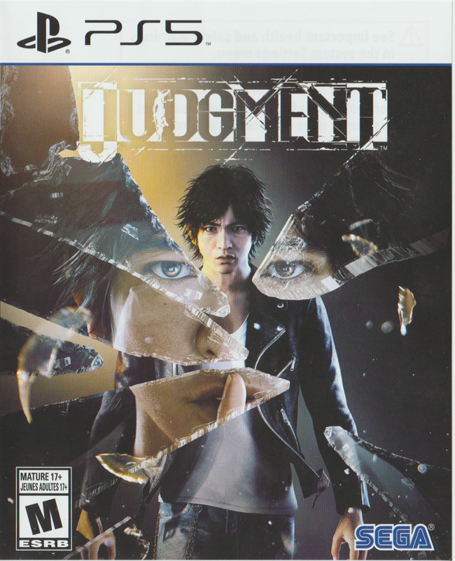 Front Cover for Judgment (PlayStation 5)