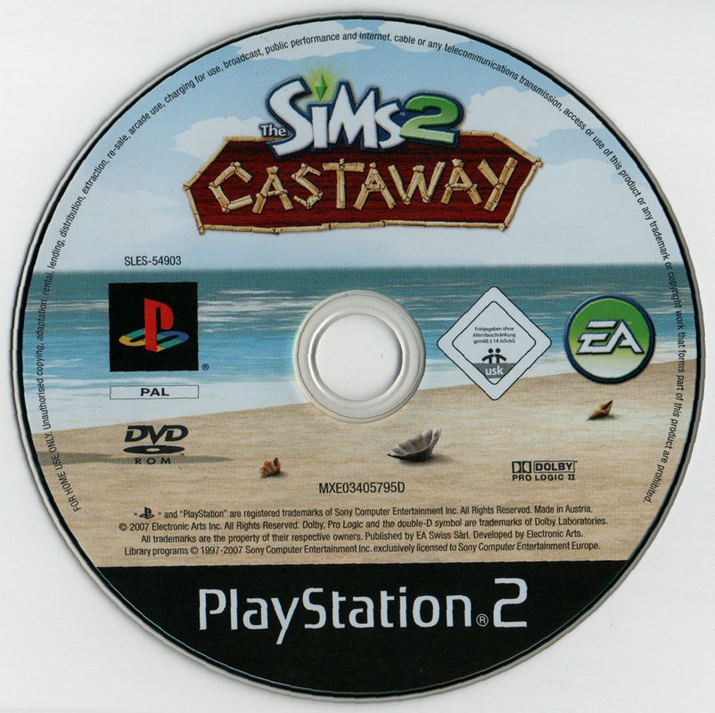Media for The Sims 2: Castaway (PlayStation 2)