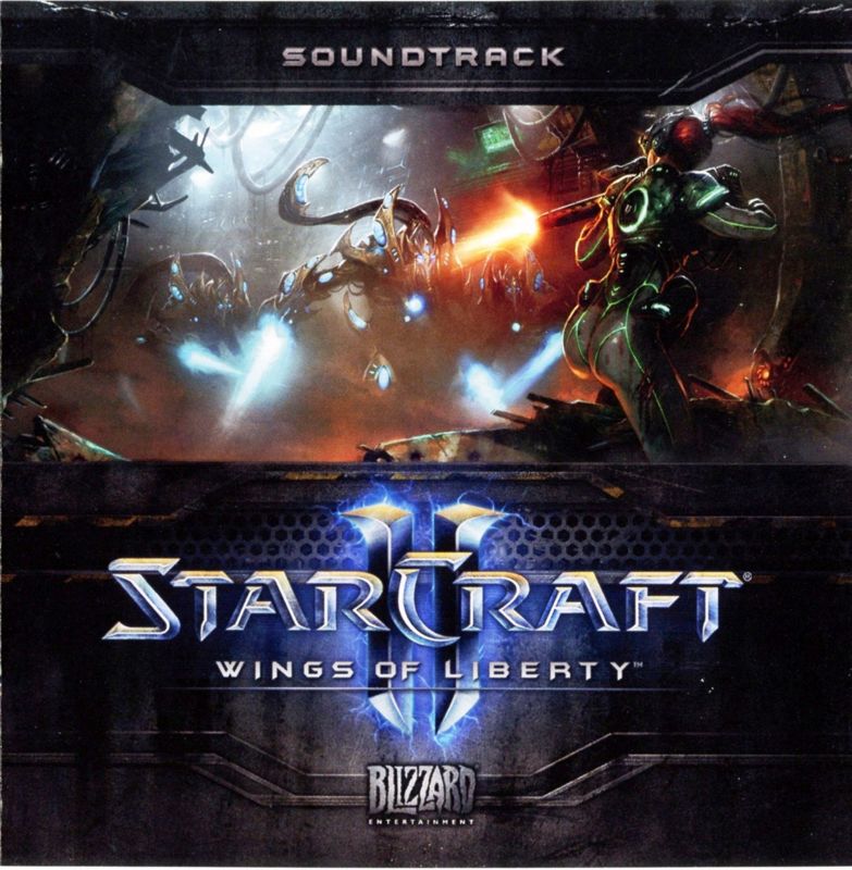 Soundtrack for StarCraft II: Wings of Liberty (Collector's Edition) (Macintosh and Windows): Jewel Case - Front