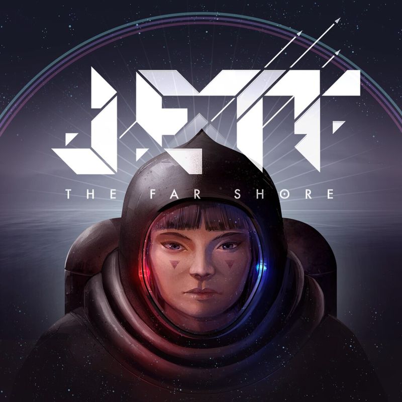 Front Cover for JETT: The Far Shore (PlayStation 4 and PlayStation 5) (download release)