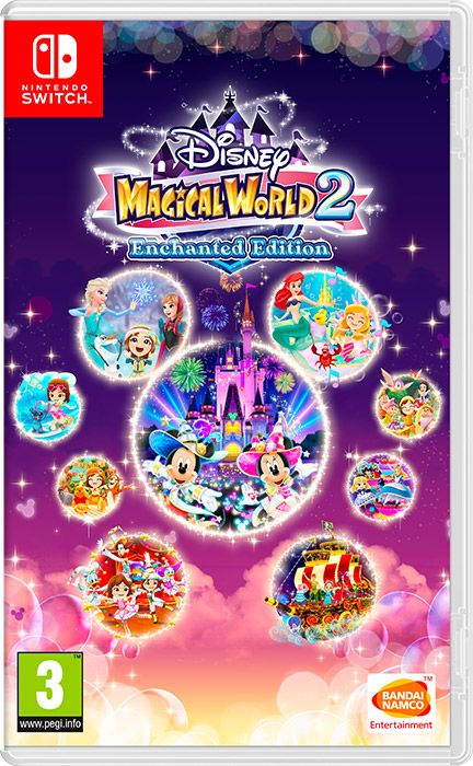 Front Cover for Disney Magical World 2 (Nintendo Switch) (download release)