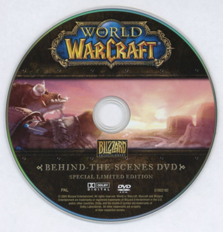 Extras for World of WarCraft (Collector's Edition) (Macintosh and Windows): Behind the Scenes DVD