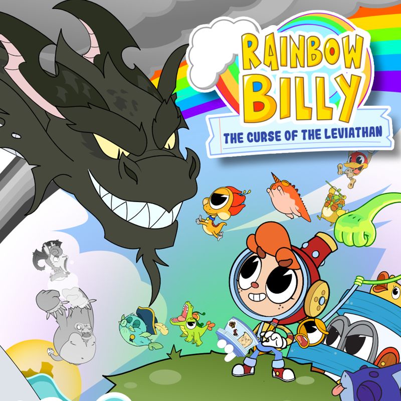 Front Cover for Rainbow Billy: The Curse of the Leviathan (Nintendo Switch) (download release)
