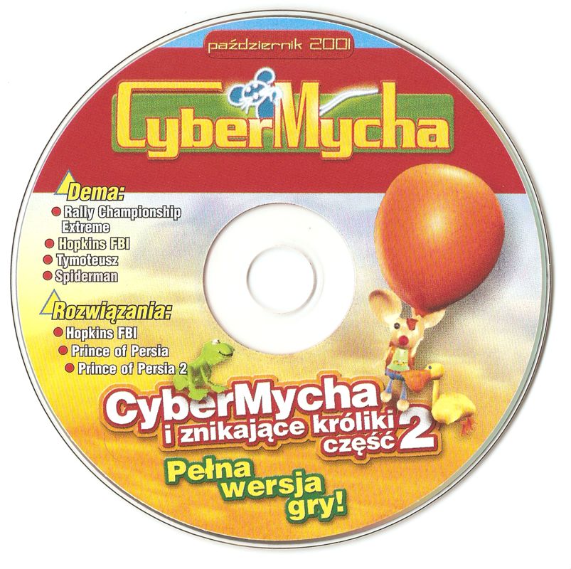 Media for CyberMycha i znikające króliki część 2 (Windows) (Released by magazine CyberMycha in October 2001)