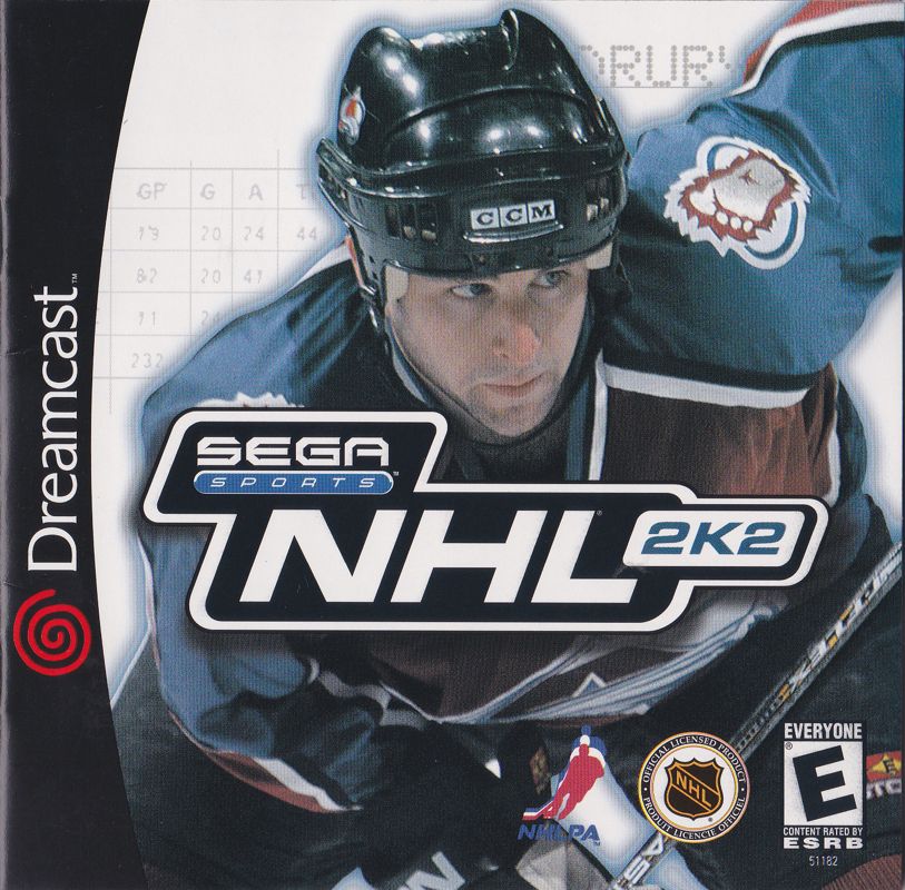 Front Cover for NHL 2K2 (Dreamcast)