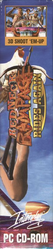 Spine/Sides for Redneck Rampage Rides Again (DOS): Front - Right