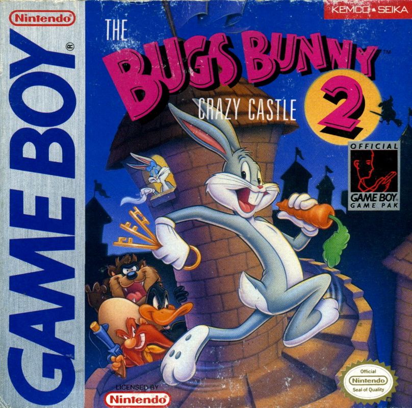 Front Cover for The Bugs Bunny Crazy Castle 2 (Game Boy)
