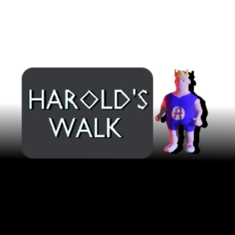 Front Cover for Harold's Walk (New Nintendo 3DS) (download release)