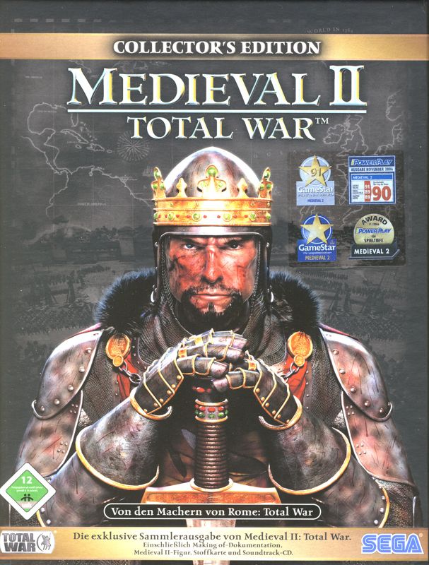 Front Cover for Medieval II: Total War (Collector's Edition) (Windows) (Cuboid Slipbox)