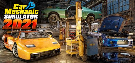 Front Cover for Car Mechanic Simulator 2021 (Windows) (Steam release)
