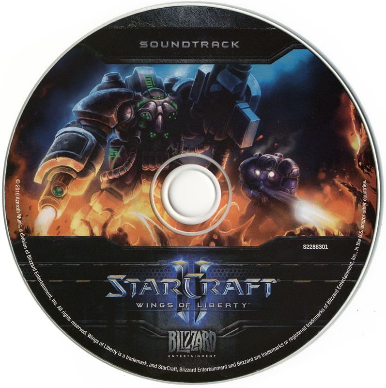 Soundtrack for StarCraft II: Wings of Liberty (Collector's Edition) (Macintosh and Windows): Media