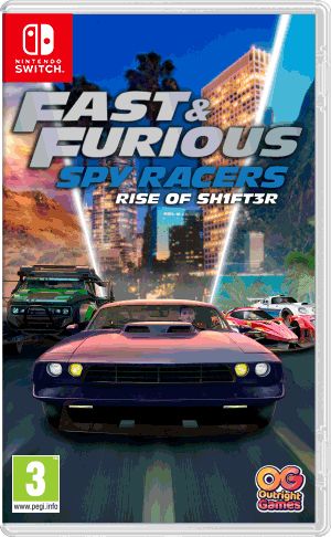 Front Cover for Fast & Furious: Spy Racers - Rise of SH1FT3R (Nintendo Switch) (download release)