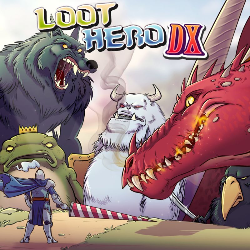 Front Cover for Loot Hero DX (Nintendo Switch) (download release)