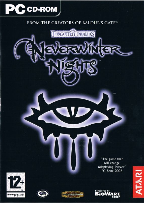 Other for Neverwinter Nights: Platinum (Windows): Neverwinter Nights Keep Case - Front