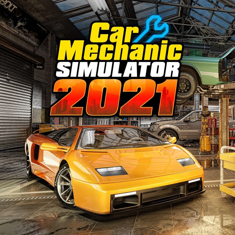 Front Cover for Car Mechanic Simulator 2021 (PlayStation 4 and PlayStation 5) (download release)