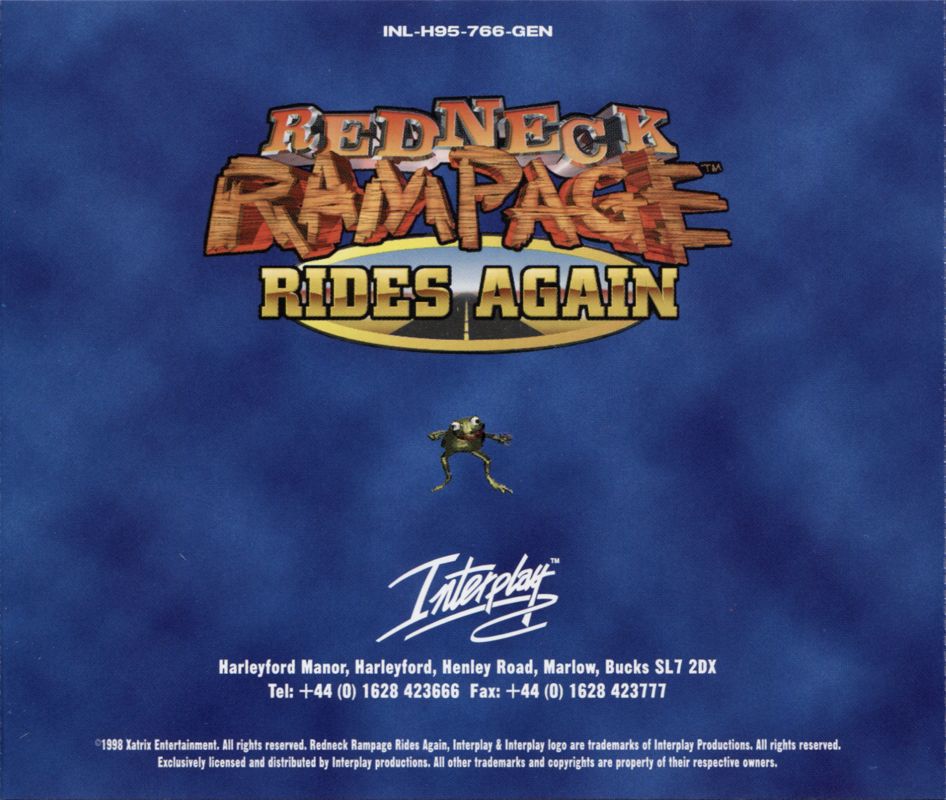 Other for Redneck Rampage Rides Again (DOS): Jewel Case - Back