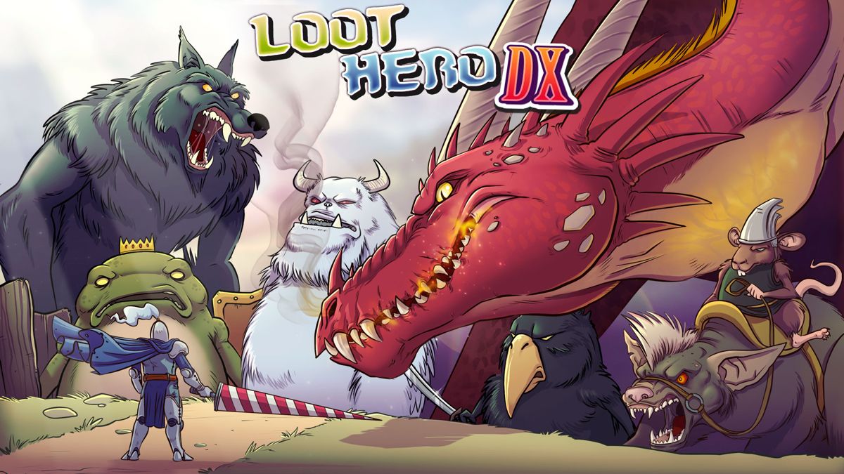 Front Cover for Loot Hero DX (Nintendo Switch) (download release)