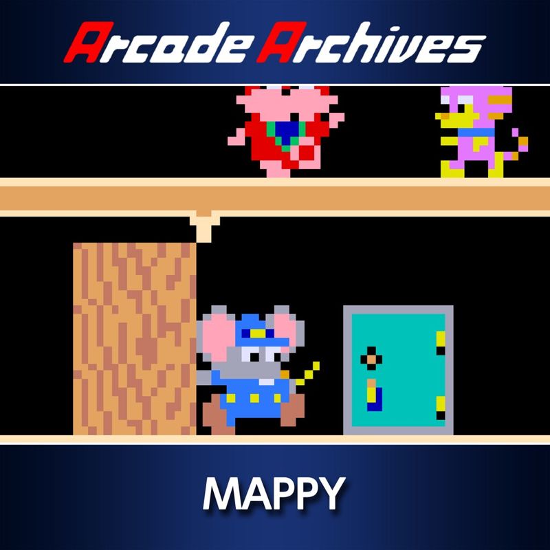 Front Cover for Mappy (PlayStation 4) (download release)