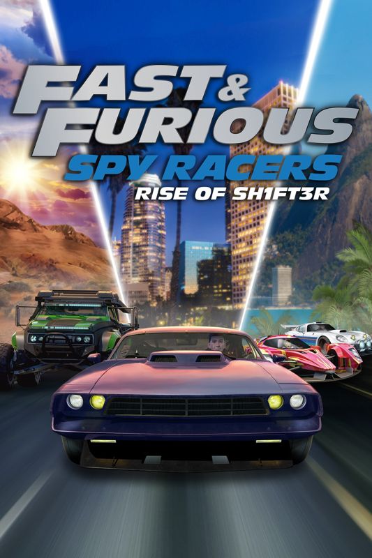 Front Cover for Fast & Furious: Spy Racers - Rise of SH1FT3R (Xbox One) (download release)
