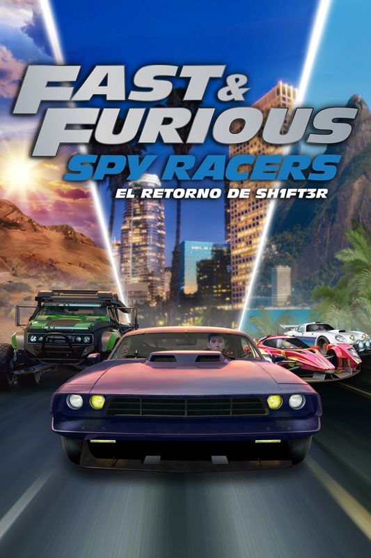 Front Cover for Fast & Furious: Spy Racers - Rise of SH1FT3R (Xbox One) (download release)