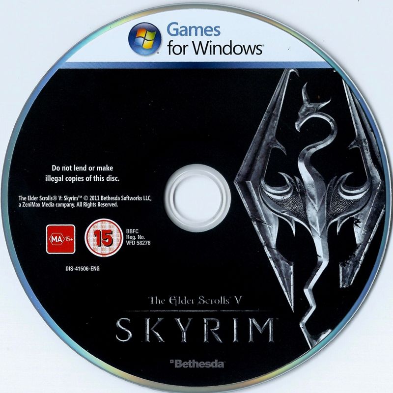 Media for The Elder Scrolls V: Skyrim (Windows) (Re-release)
