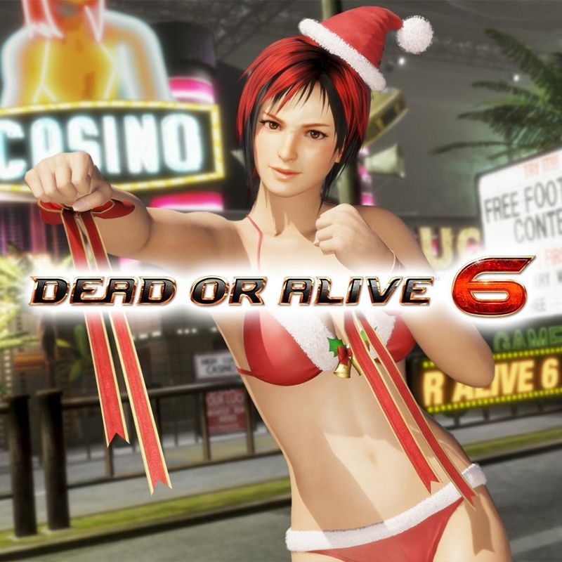 Front Cover for Dead or Alive 6: Santa Bikini - Mila (PlayStation 4) (download release)