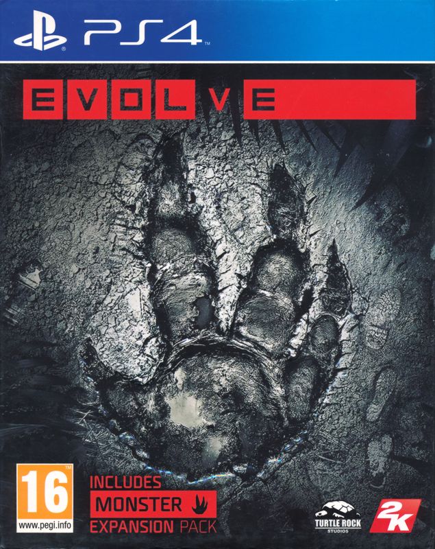 Front Cover for Evolve (Ultimate Edition) (PlayStation 4) (General European release)