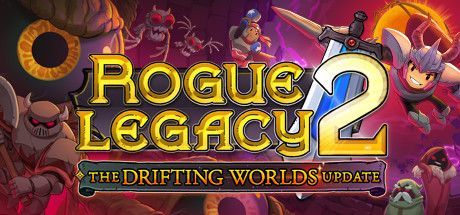 Front Cover for Rogue Legacy 2 (Windows) (Steam release): The Drifting Worlds update