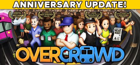 Front Cover for Overcrowd (Windows) (Steam release): Anniversary Update! (October 2021)