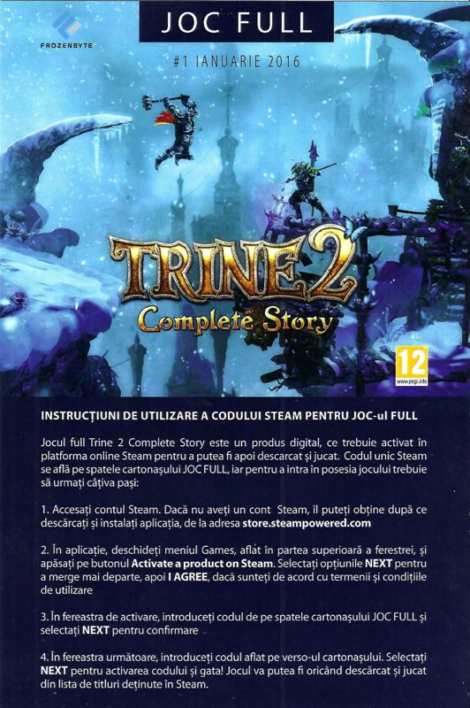 Other for Trine 2: Complete Story (Windows) (Nivelu'2 magazine Steam key): Download Code