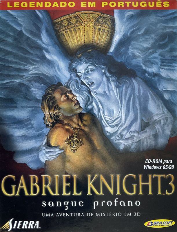 Front Cover for Gabriel Knight 3: Blood of the Sacred, Blood of the Damned (Windows) (Subtitled version)