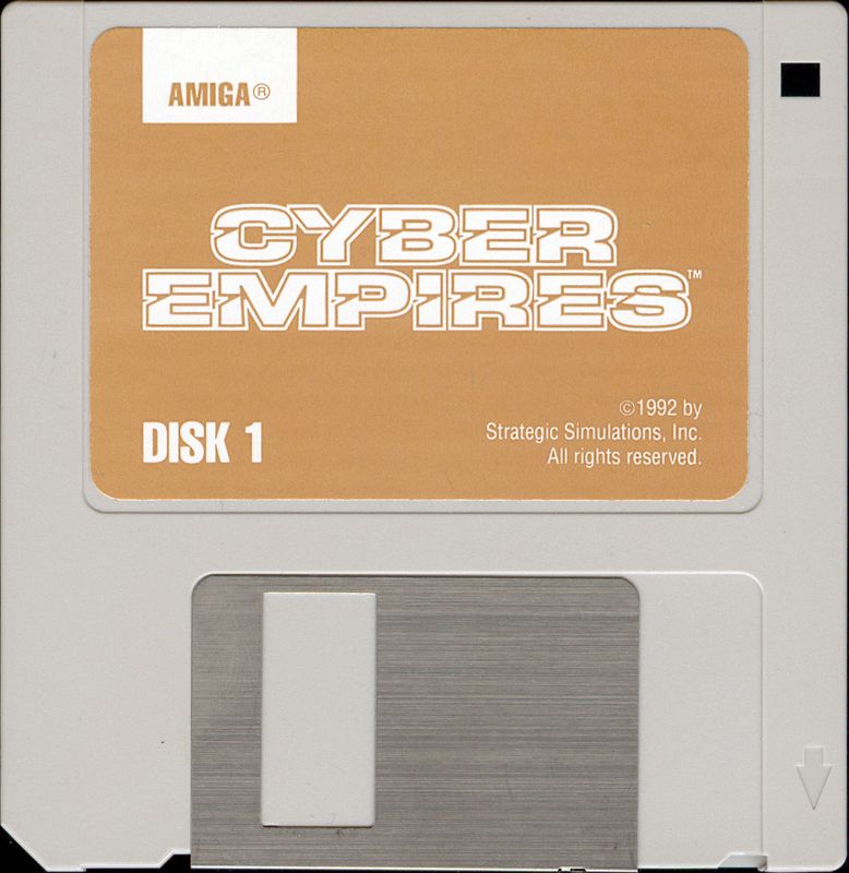 Media for Cyber Empires (Amiga): Disk 1/2