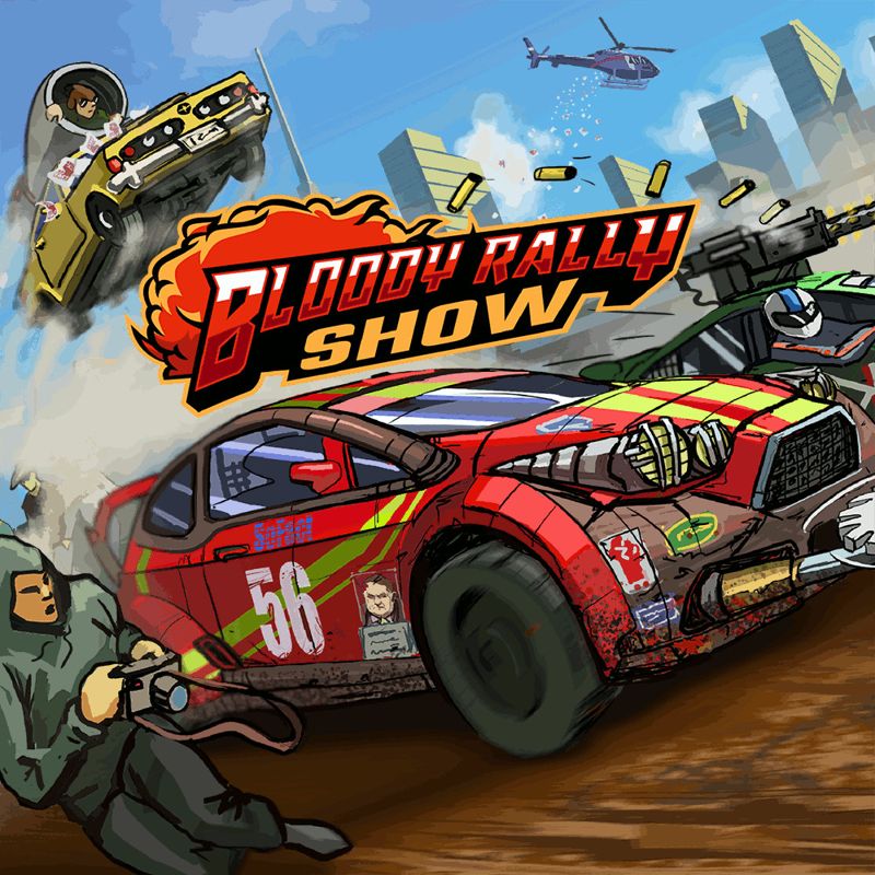 Front Cover for Bloody Rally Show (Nintendo Switch) (download release)