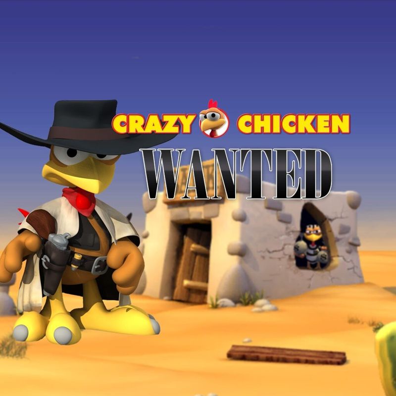 Front Cover for Crazy Chicken: Wanted (PlayStation 5) (download release)