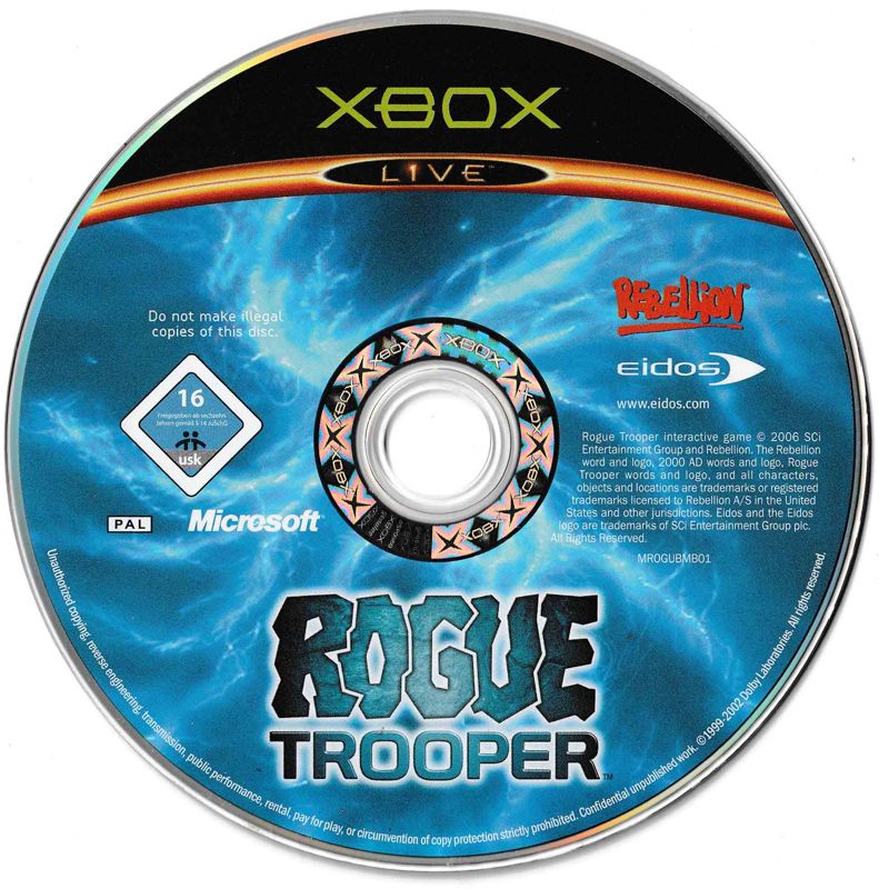 Rogue Trooper cover or packaging material - MobyGames