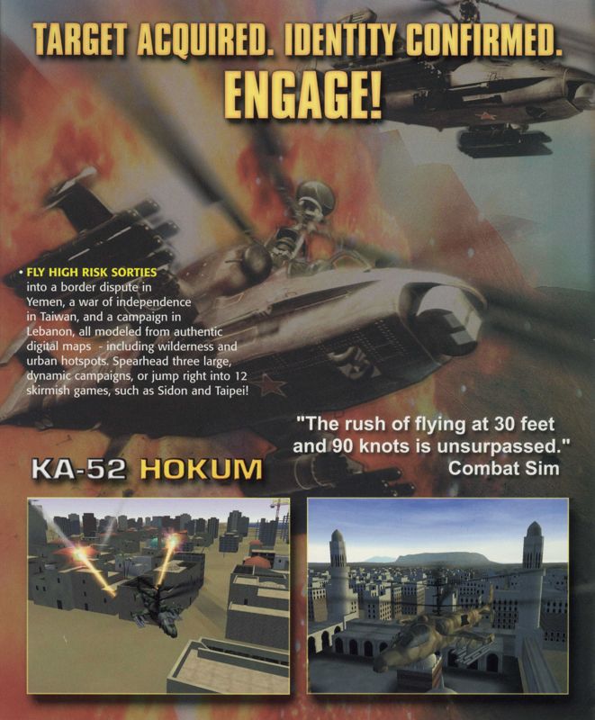 Inside Cover for Enemy Engaged: RAH-66 Comanche versus Ka-52 Hokum (Windows): Left