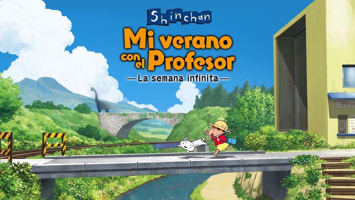 Front Cover for Shin chan: Me and the Professor on Summer Vacation - The Endless Seven-Day Journey (Nintendo Switch) (download release)