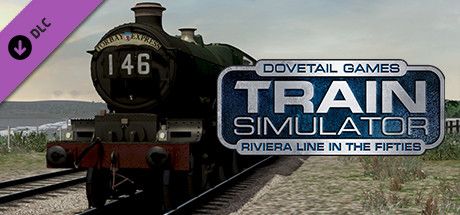 Front Cover for Train Simulator: Riviera Line in the Fifties: Exeter - Kingswear Route Add-On (Windows) (Steam release)