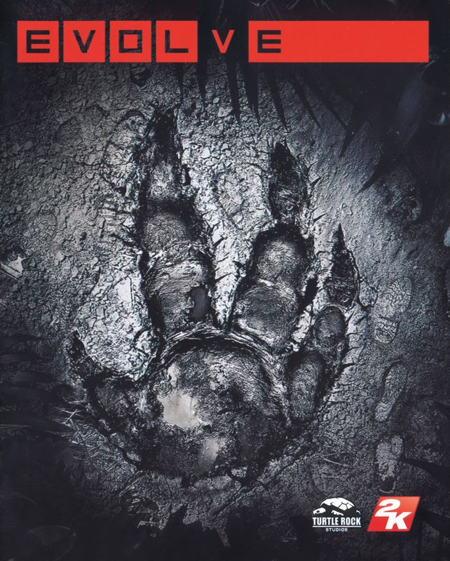 Manual for Evolve (Ultimate Edition) (PlayStation 4) (General European release): Front