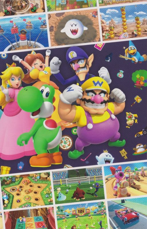 Inside Cover for Mario Party Superstars (Nintendo Switch): Right