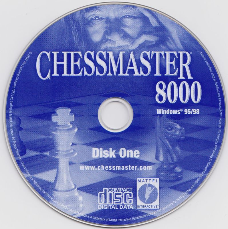 Media for Chessmaster 8000 (Windows) (Mattel Interactive release): Disc 1