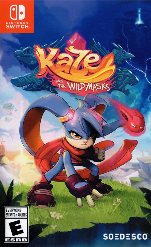 Front Cover for Kaze and the Wild Masks (Nintendo Switch)