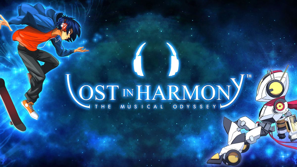 Front Cover for Lost in Harmony: The Musical Odyssey (Nintendo Switch) (download release): 2nd version