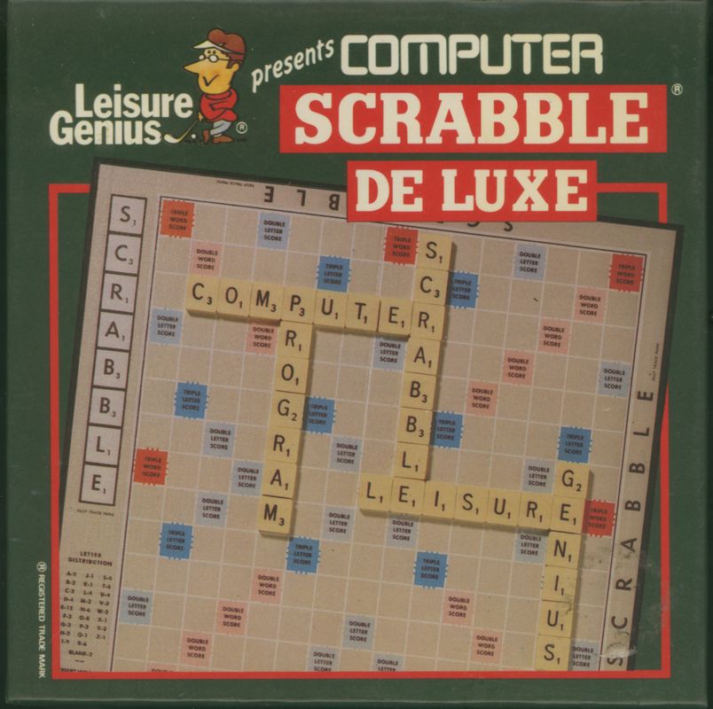 Front Cover for The Computer Edition of Scrabble Brand Crossword Game (ZX Spectrum)
