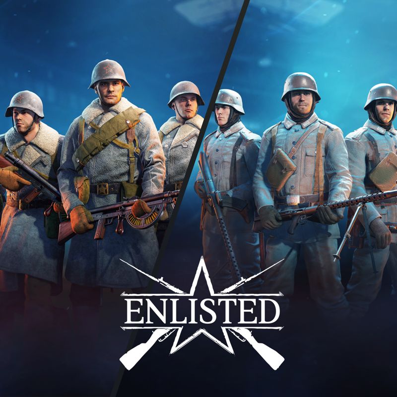 Front Cover for Enlisted: "Battle of Moscow" - Machine Gun Bundle (PlayStation 4) (download release)