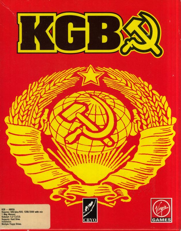 Front Cover for KGB (Amiga)