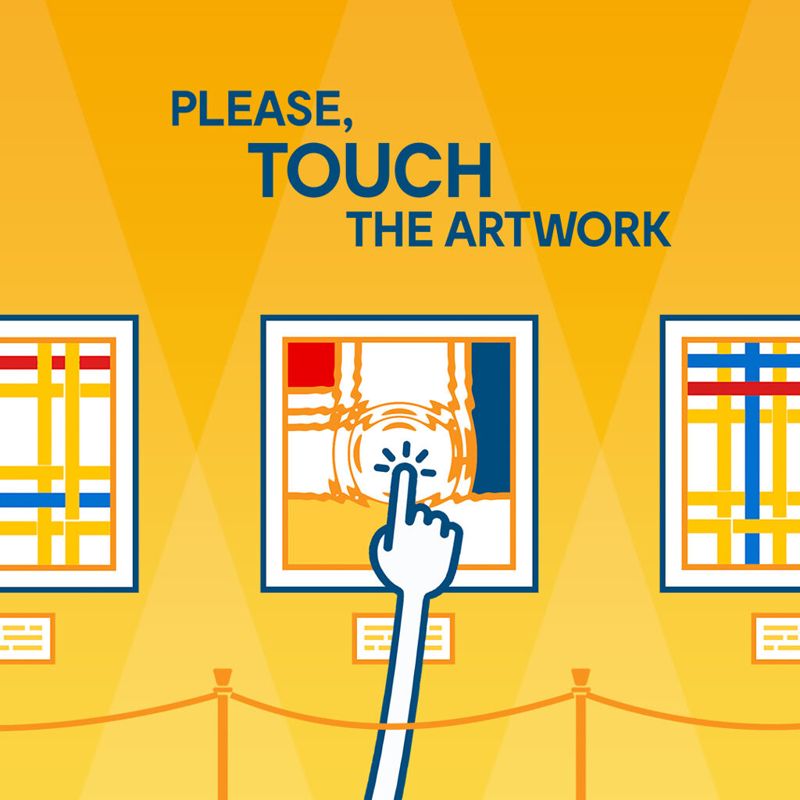 Front Cover for Please, Touch the Artwork (Nintendo Switch) (download release)
