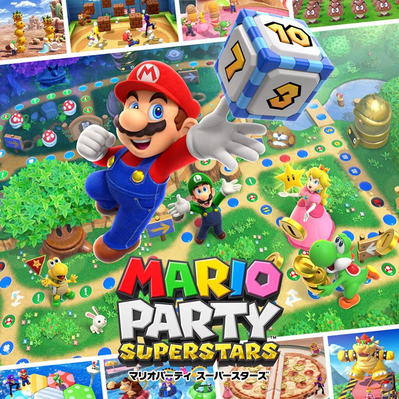 Front Cover for Mario Party Superstars (Nintendo Switch) (download release)