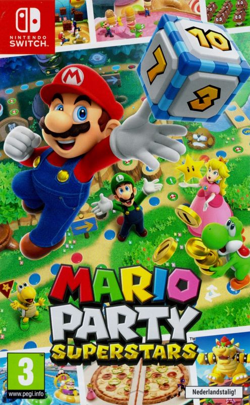 Front Cover for Mario Party Superstars (Nintendo Switch)